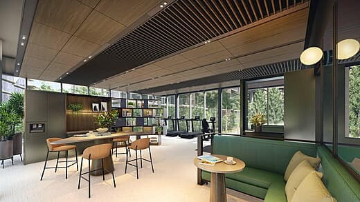Gym Social Room